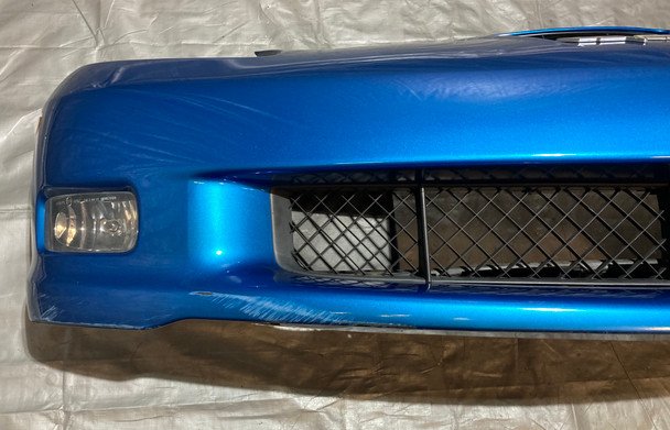 2006-2013 Chevrolet Corvette C6 Z06 Grand Sport Front Bumper Cover Fascia / Jet Stream Blue Metallic C6018 - Image 11