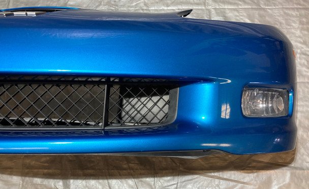 2006-2013 Chevrolet Corvette C6 Z06 Grand Sport Front Bumper Cover Fascia / Jet Stream Blue Metallic C6018 - Image 10