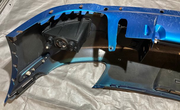 2006-2013 Chevrolet Corvette C6 Z06 Grand Sport Front Bumper Cover Fascia / Jet Stream Blue Metallic C6018 - Image 7