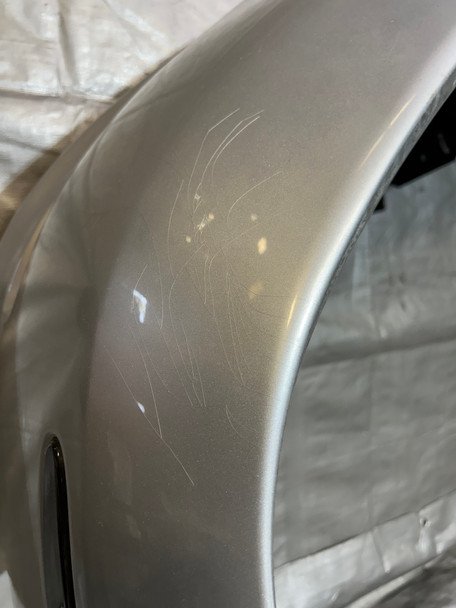 2006-2013 Chevrolet Corvette C6 Z06 Grand Sport Front Bumper Cover Fascia / Blade Silver Metallic C6023 - Image 6