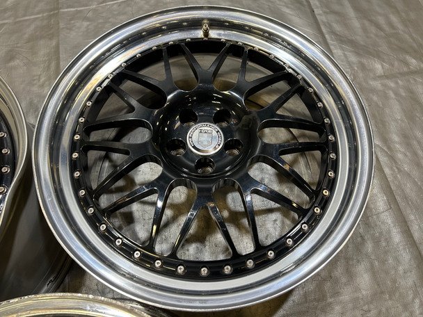 *DAMAGED* Set of 3 19" HRE 540 Series 3 Piece Wheels Rims / 5x100 / FB050 - Image 5