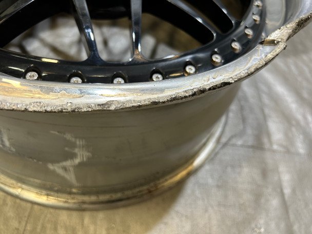 *DAMAGED* Set of 3 19" HRE 540 Series 3 Piece Wheels Rims / 5x100 / FB050 - Image 8