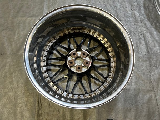 *DAMAGED* Set of 3 19" HRE 540 Series 3 Piece Wheels Rims / 5x100 / FB050 - Image 14