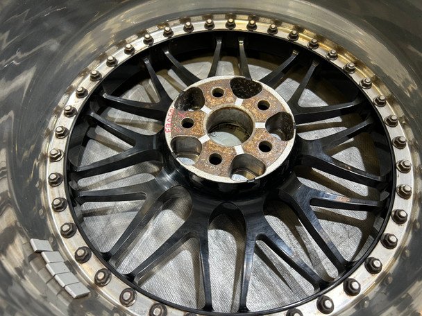 *DAMAGED* Set of 3 19" HRE 540 Series 3 Piece Wheels Rims / 5x100 / FB050 - Image 15