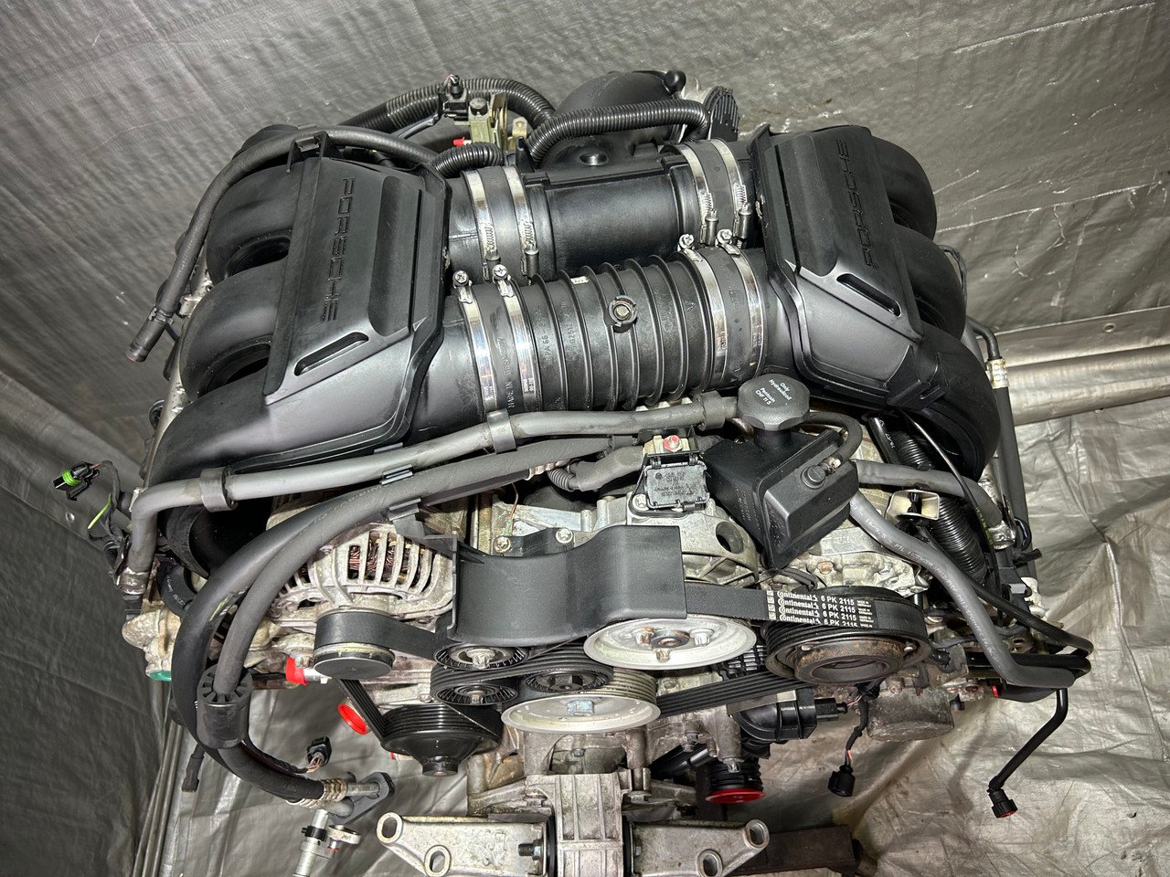 2007-2008 Porsche 987 Boxster 2.7l Engine Long Block / M97.20 / 41K BC038 - Image 17