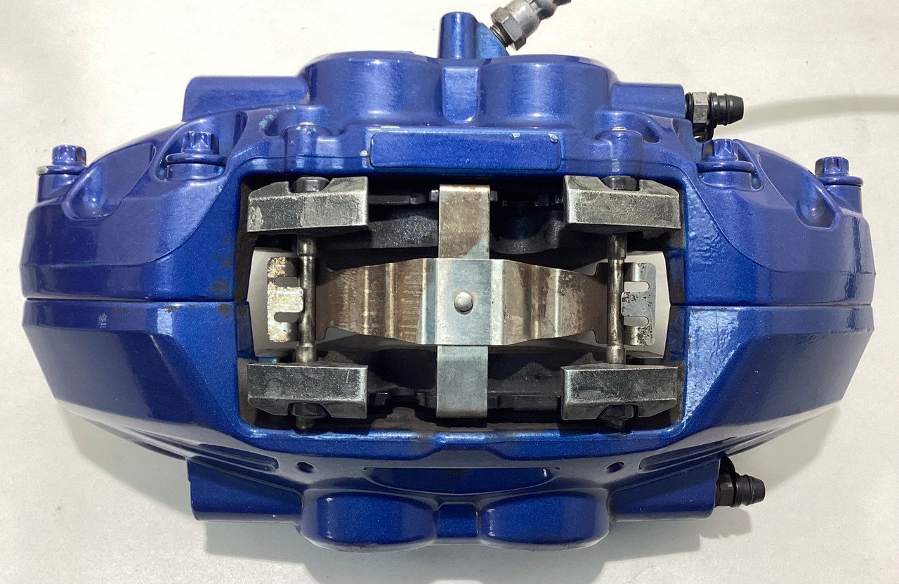 2015-2020 F80 F82 F83 BMW M3 M4 OEM Brembo Brake Calipers / Set of 4 / Blue / F8M06 - Image 10