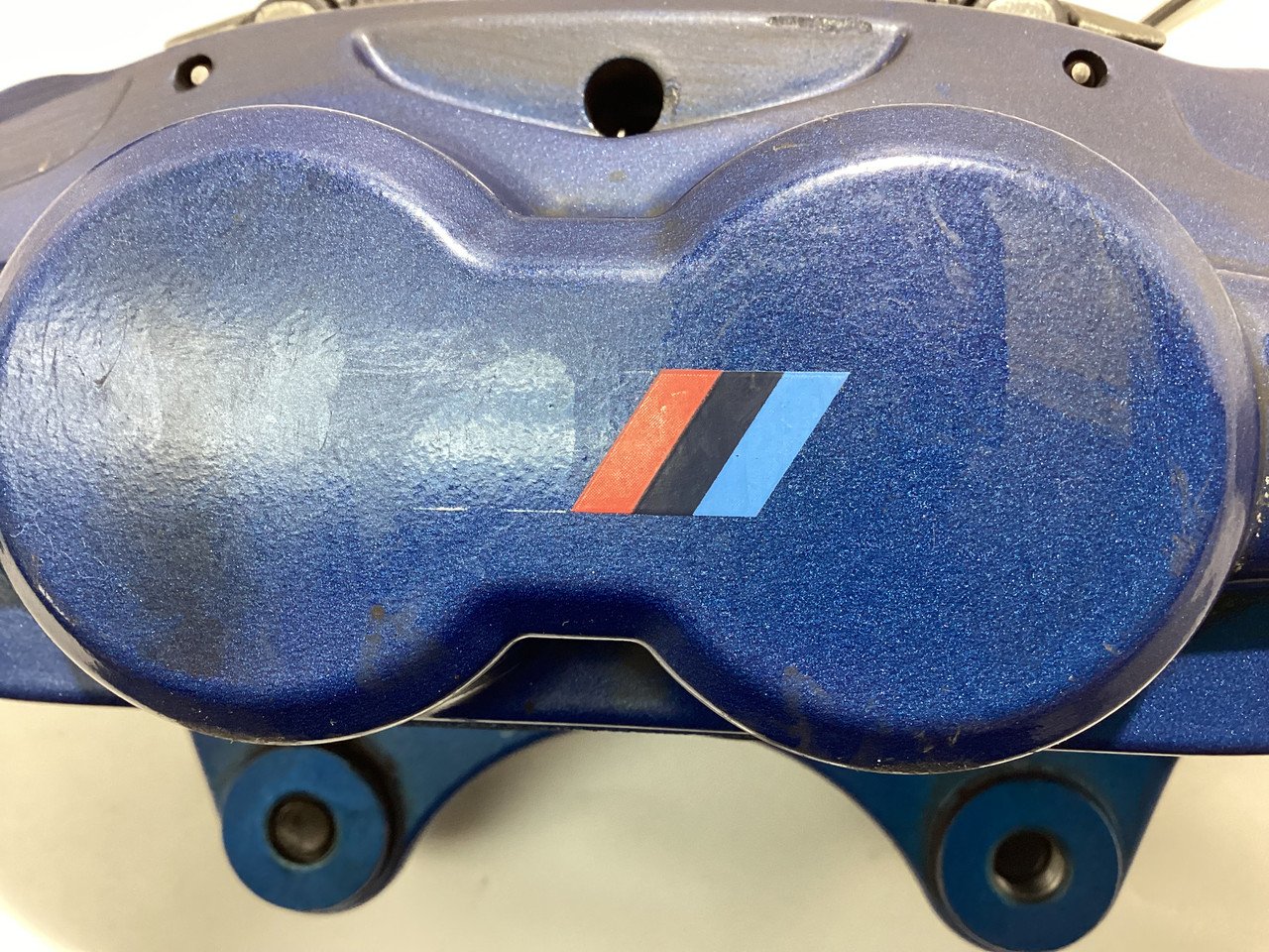 2015-2020 F80 F82 F83 BMW M3 M4 OEM Brembo Brake Calipers / Set of 4 / Blue / F8M06 - Image 5