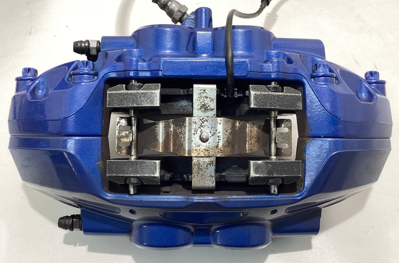 2015-2020 F80 F82 F83 BMW M3 M4 OEM Brembo Brake Calipers / Set of 4 / Blue / F8M06 - Image 4