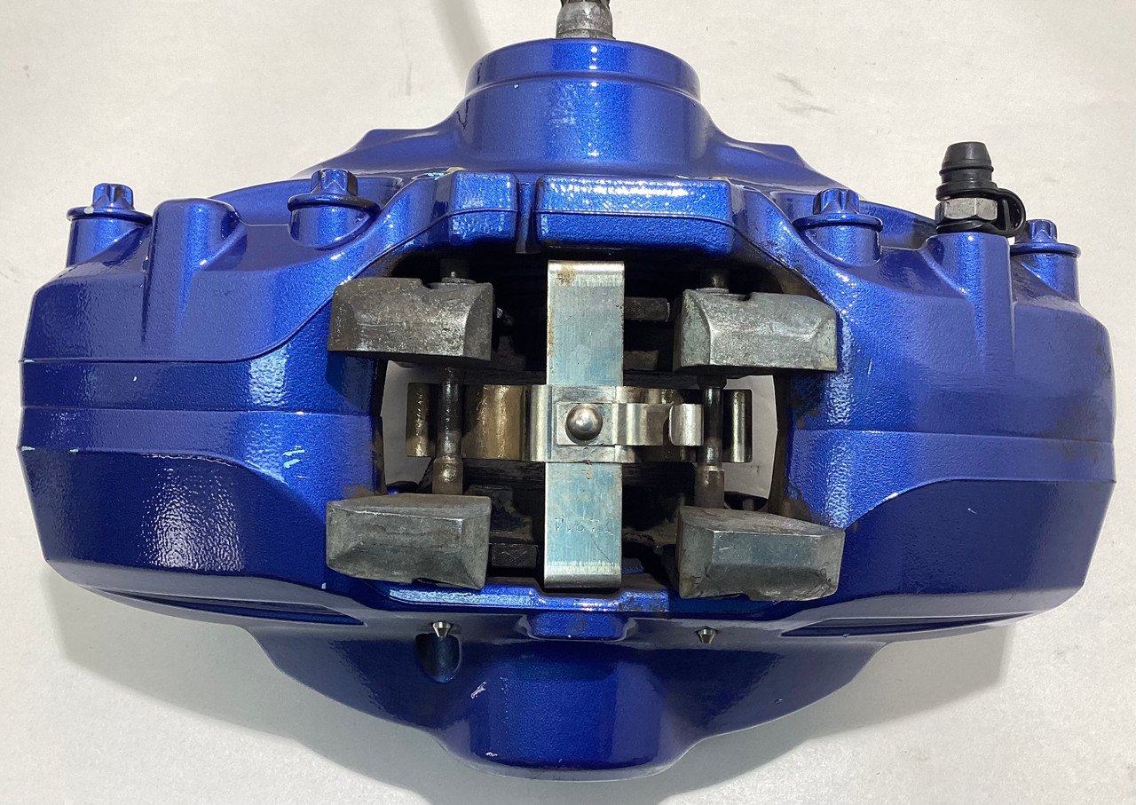 2015-2020 F80 F82 F83 BMW M3 M4 OEM Brembo Brake Calipers / Set of 4 / Blue / F8M06 - Image 14
