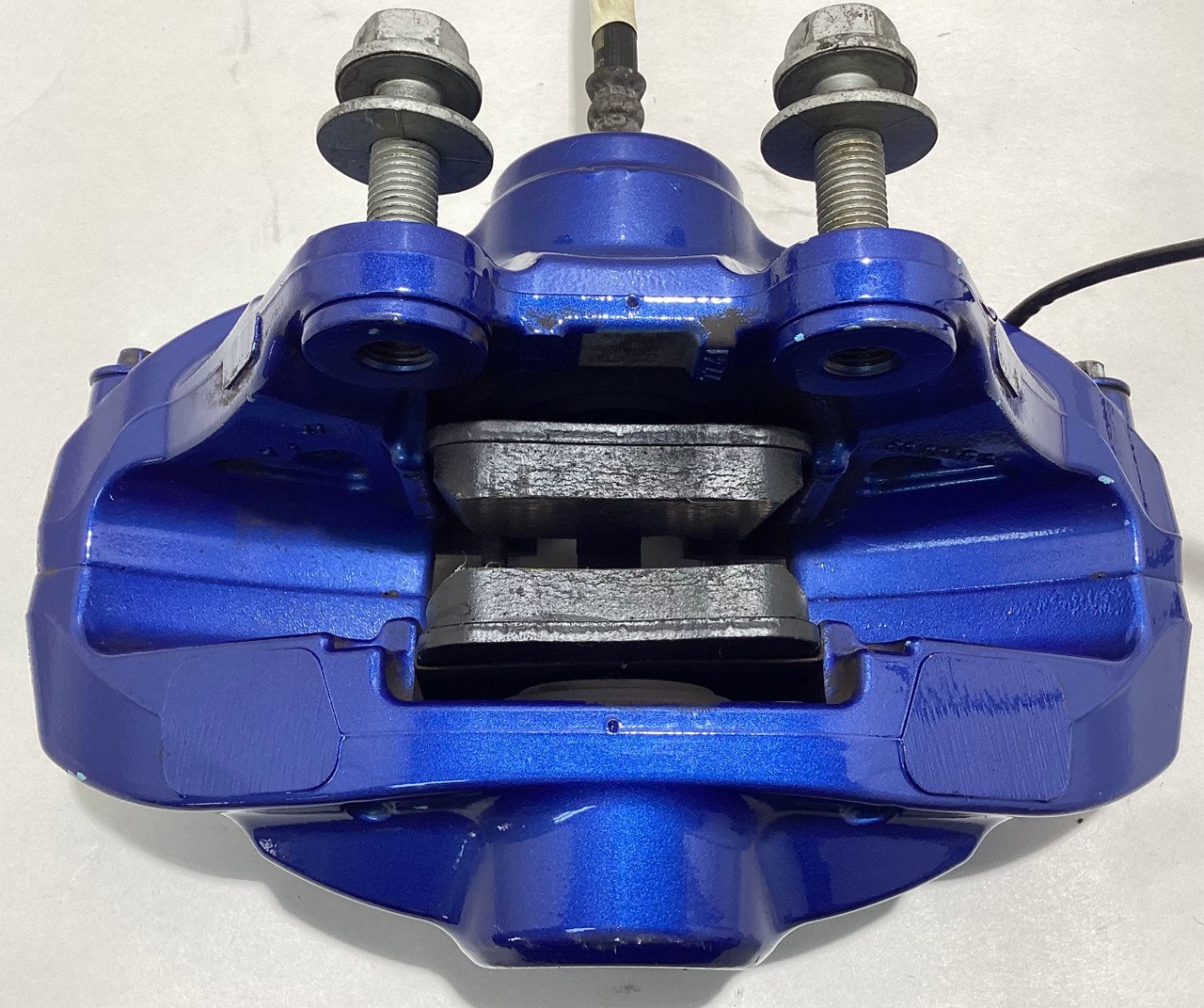 2015-2020 F80 F82 F83 BMW M3 M4 OEM Brembo Brake Calipers / Set of 4 / Blue / F8M06 - Image 11