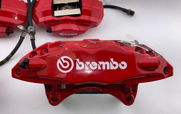 2017-2020 Subaru BRZ / Toyota 86 Brembo Brake Calipers / Set of 4 / 57K FB050 - Image 3