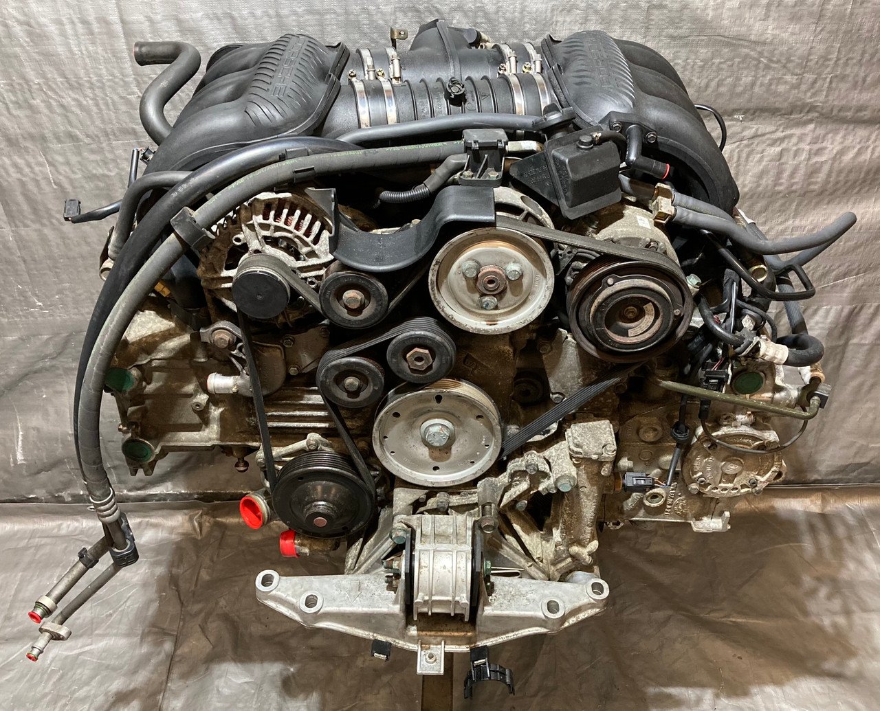 2000-2002 Porsche 986 Boxster S 3.2l Engine Long Block / M96.21 / 97K BX063 - Image 2