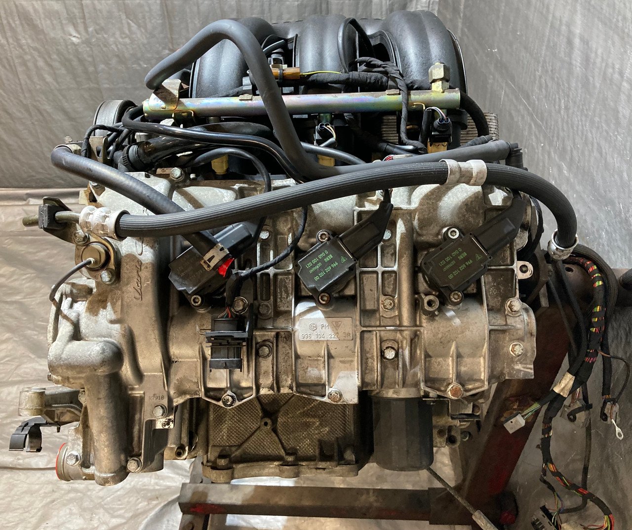 2000-2002 Porsche 986 Boxster S 3.2l Engine Long Block / M96.21 / 97K BX063 - Image 9