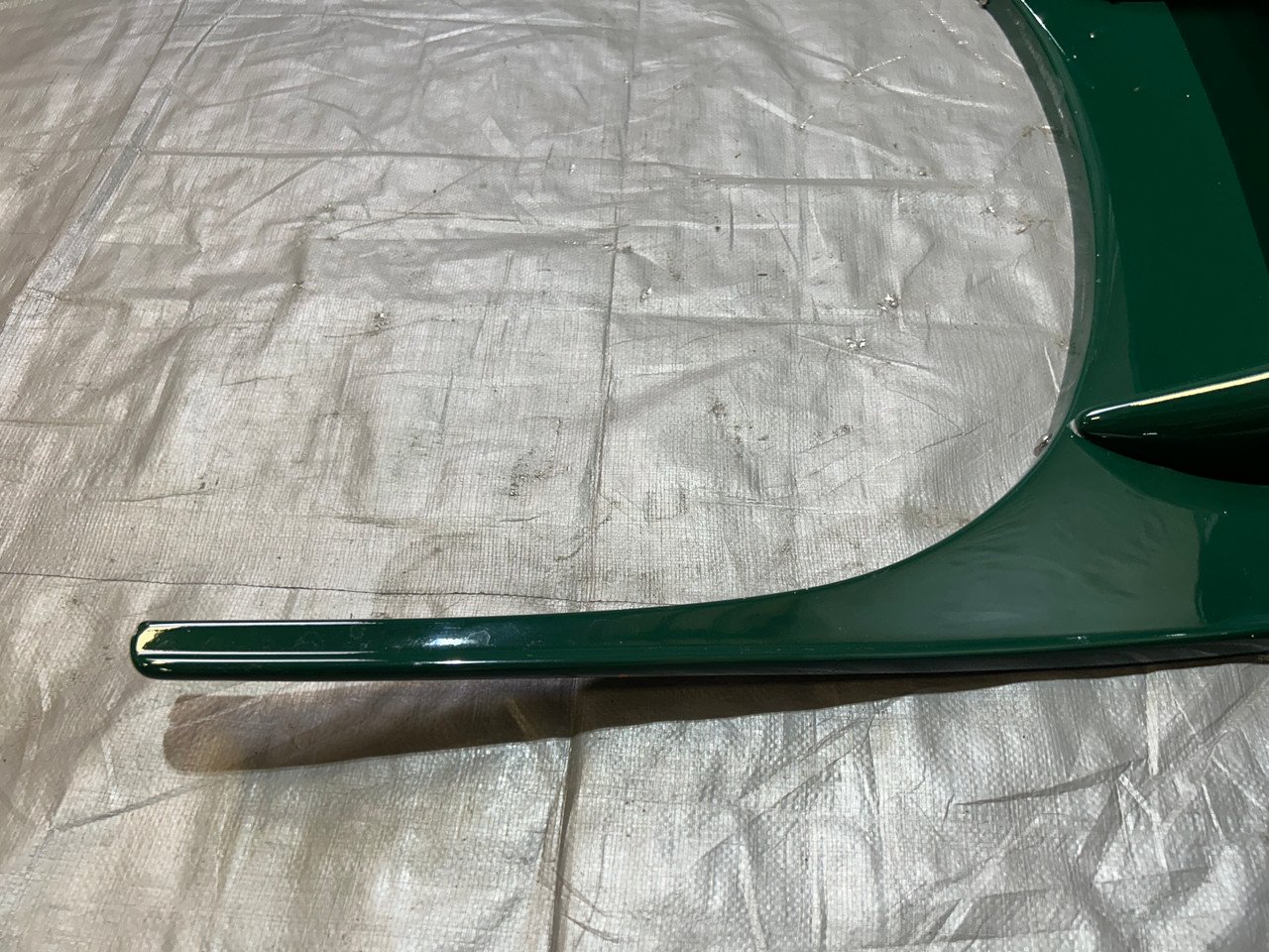 2005-2011 Lotus Elise GUT V2 Rear Spoiler Wing / USED / British Racing Green LEL02 - Image 5
