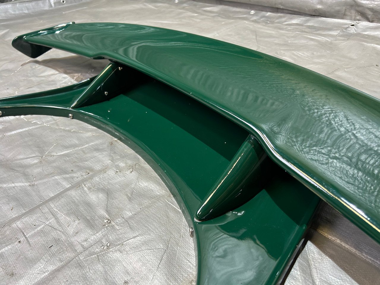 2005-2011 Lotus Elise GUT V2 Rear Spoiler Wing / USED / British Racing Green LEL02 - Image 6