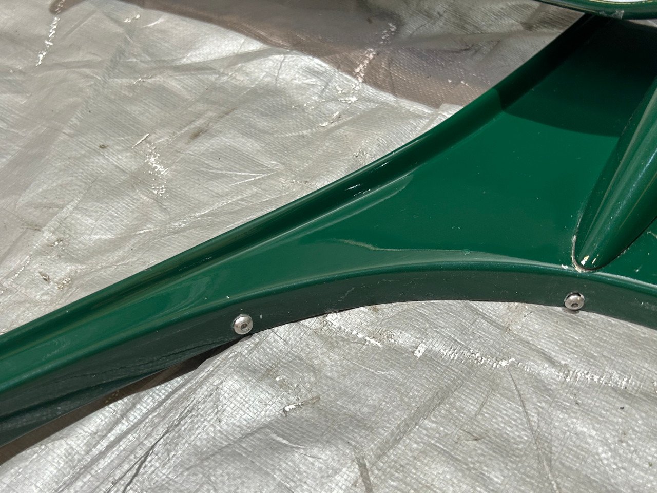 2005-2011 Lotus Elise GUT V2 Rear Spoiler Wing / USED / British Racing Green LEL02 - Image 8