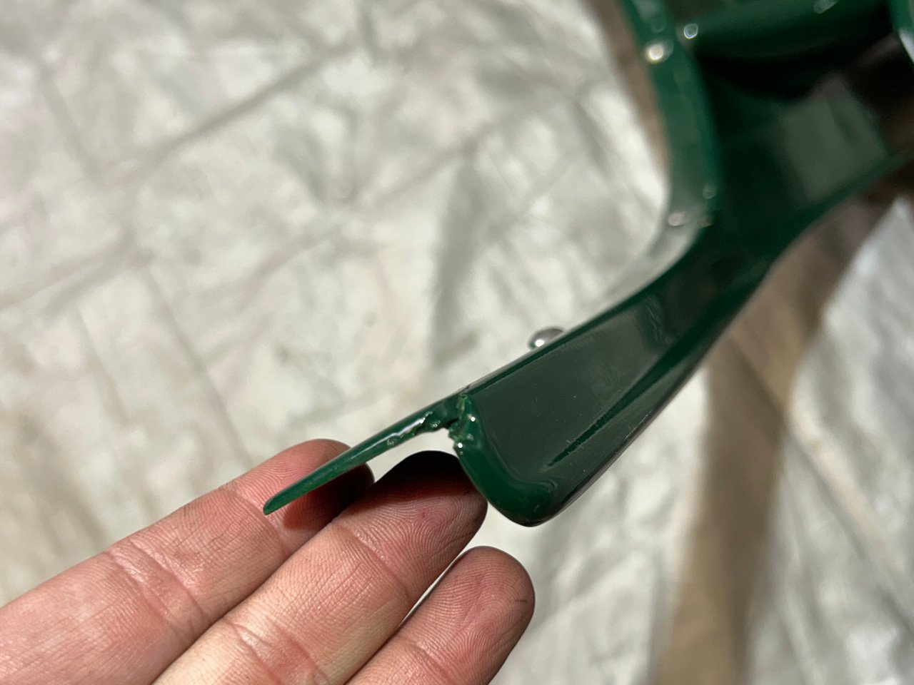 2005-2011 Lotus Elise GUT V2 Rear Spoiler Wing / USED / British Racing Green LEL02 - Image 12