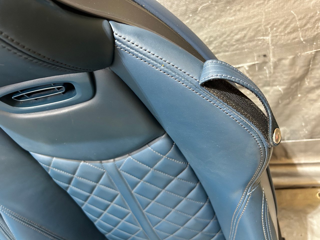 2016-2020 Audi TT Quattro Convertible Admiral Blue Nappa Leather Sports Seats / Pair / T3003 - Image 28