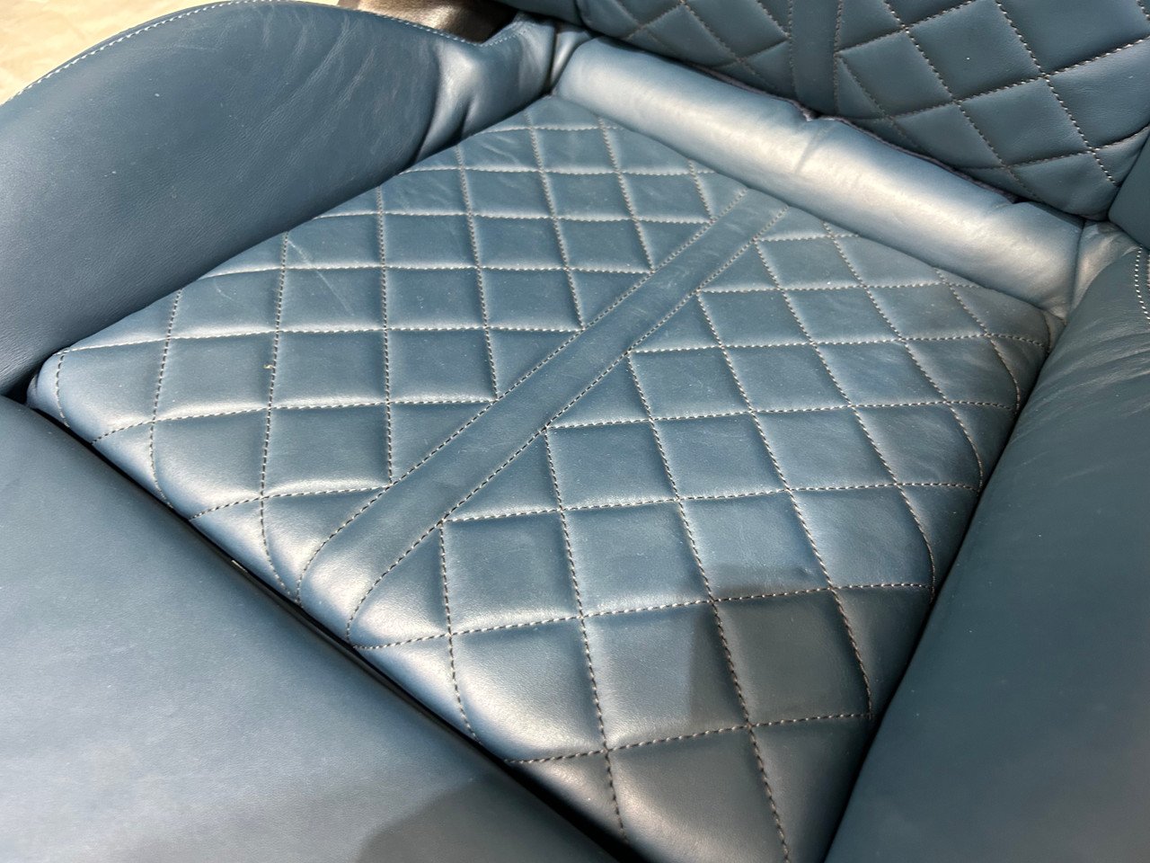 2016-2020 Audi TT Quattro Convertible Admiral Blue Nappa Leather Sports Seats / Pair / T3003 - Image 18