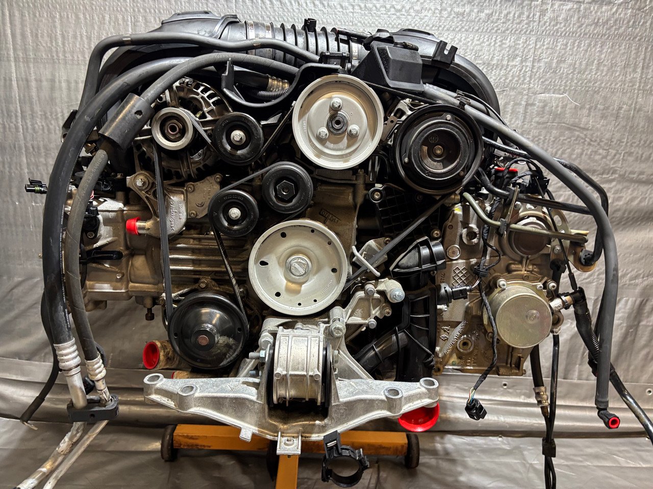 2006-2008 Porsche 987 Cayman S 3.4l Engine Long Block / Automatic / M97.20 / 80K BC037 - Image 10