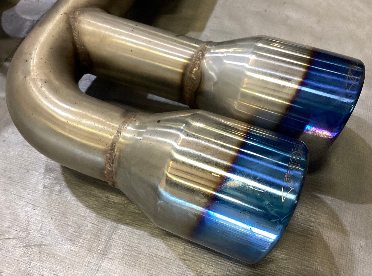 2010-2016 Hyundai Genesis Coupe ARK DT-S Exhaust System w/ Burnt Tips *Modified* / HG032 - Image 4