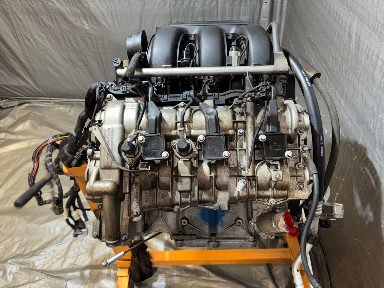 2006-2008 Porsche 987 Cayman S 3.4l Engine Long Block / Automatic / M97.20 / 80K BC037 - Image 21