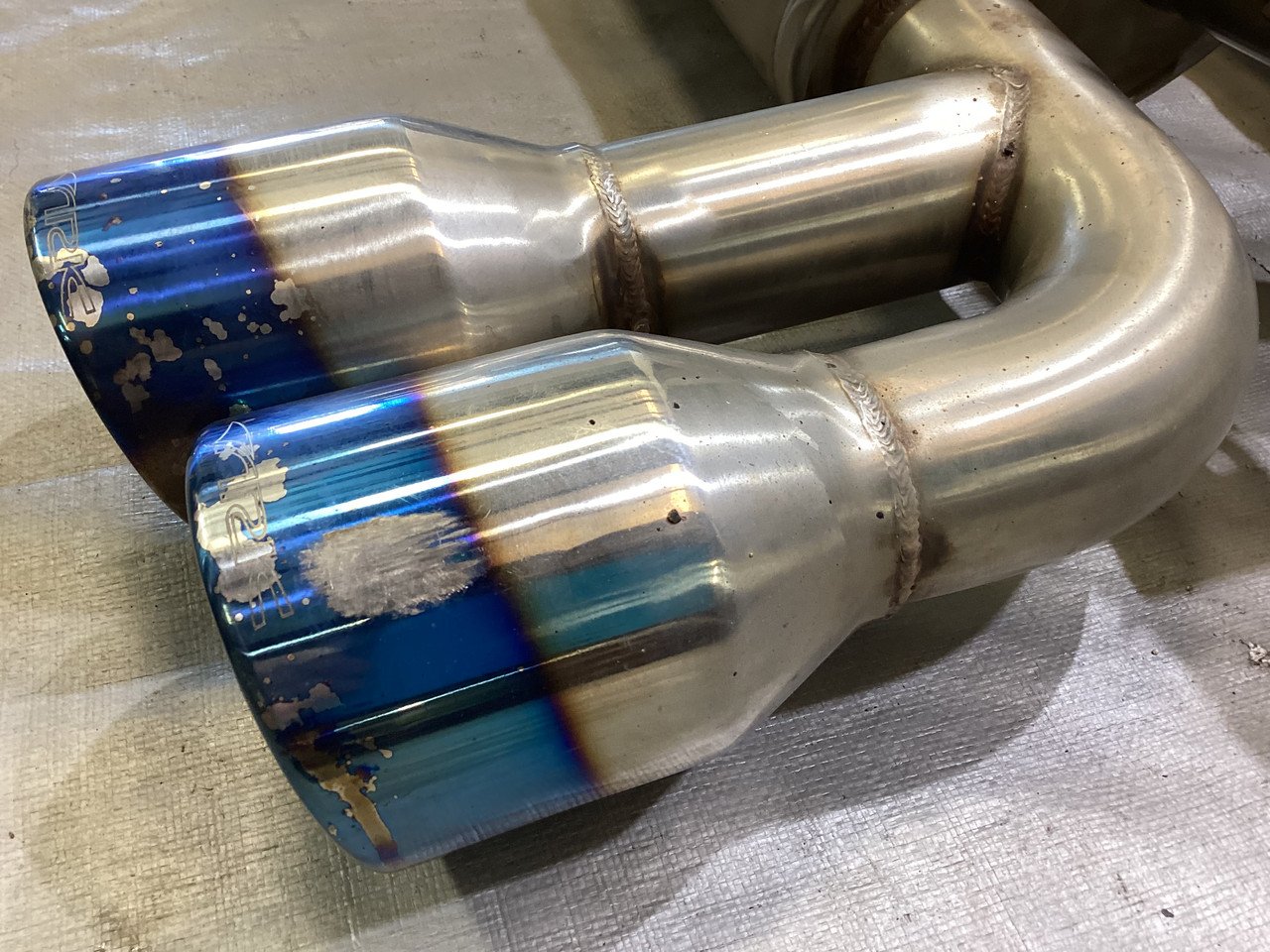 2010-2016 Hyundai Genesis Coupe ARK DT-S Exhaust System w/ Burnt Tips *Modified* / HG032 - Image 9