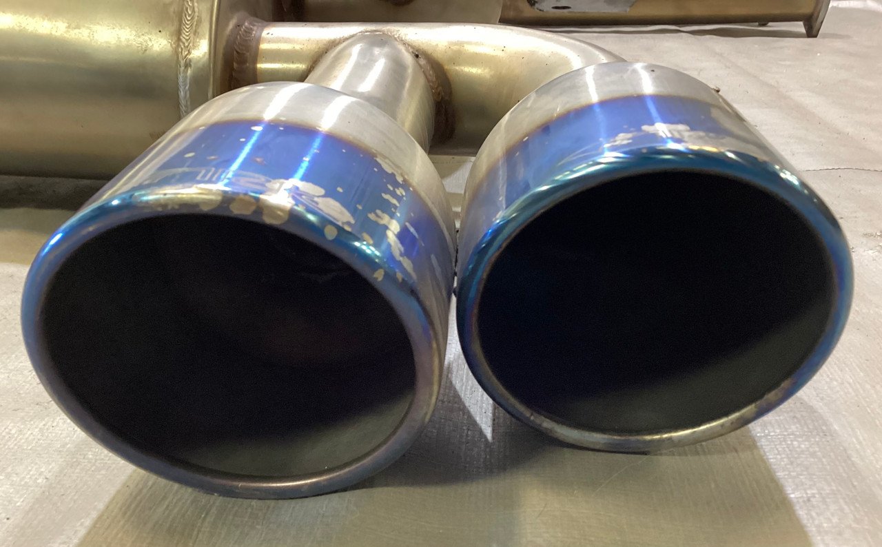 2010-2016 Hyundai Genesis Coupe ARK DT-S Exhaust System w/ Burnt Tips *Modified* / HG032 - Image 8