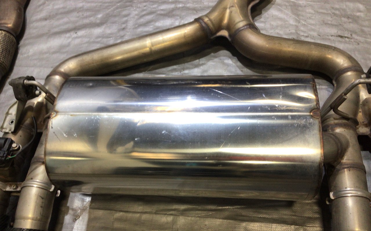 2016-2018 F87 BMW M2 N55 M Performance Exhaust Muffler w/ Carbon Tips / B2005 - Image 8