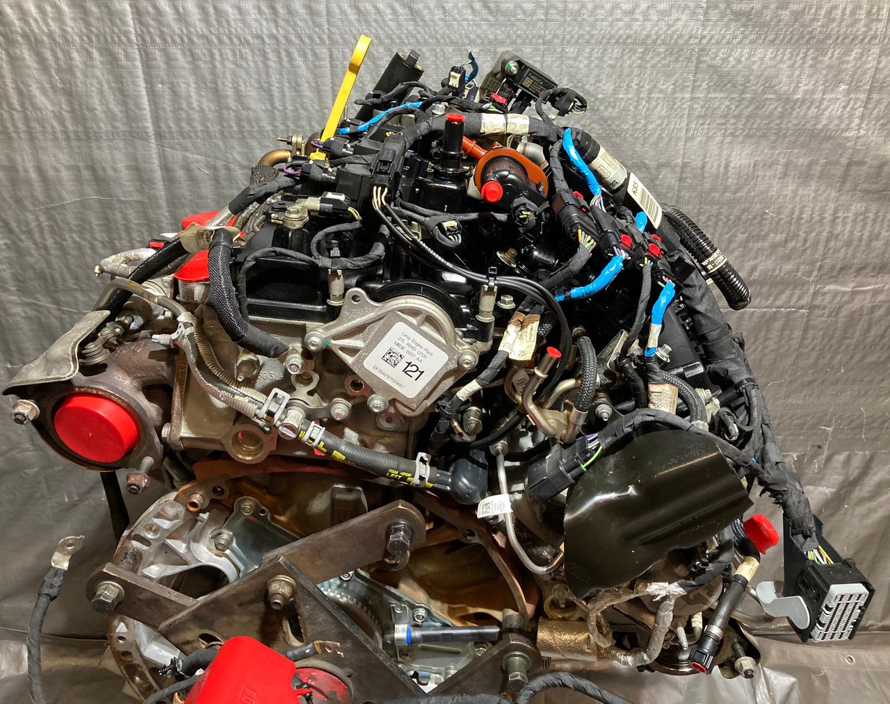 2021-2022 Ford Bronco 2.7l V6 Engine Long Block w/ Turbochargers / 33K BR003 - Image 15