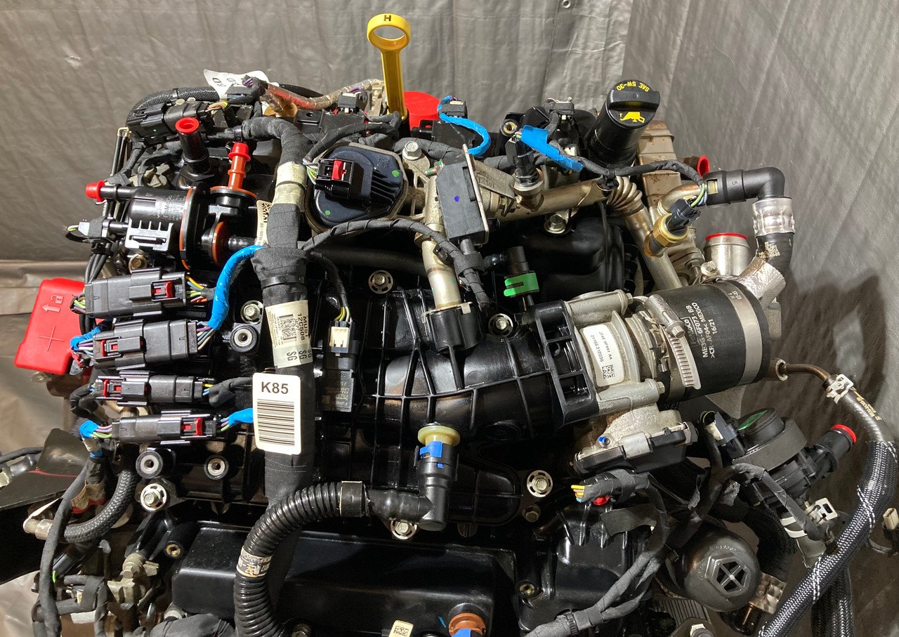 2021-2022 Ford Bronco 2.7l V6 Engine Long Block w/ Turbochargers / 33K BR003 - Image 14