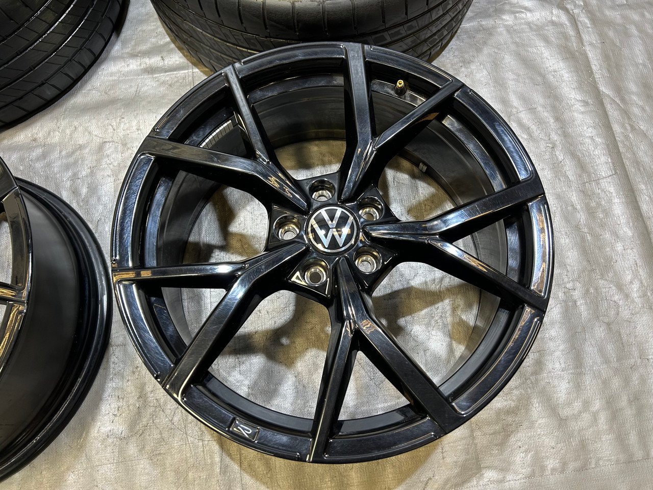 2022-2024 Volkswagen MK8 GTI 380 19" R-Design Wheels Rims / Set of 4 / *BEND* M8002 - Image 3
