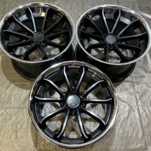 Set of 3 20" Blaque Diamond BD23 Wheels Rims / USED / F8M02