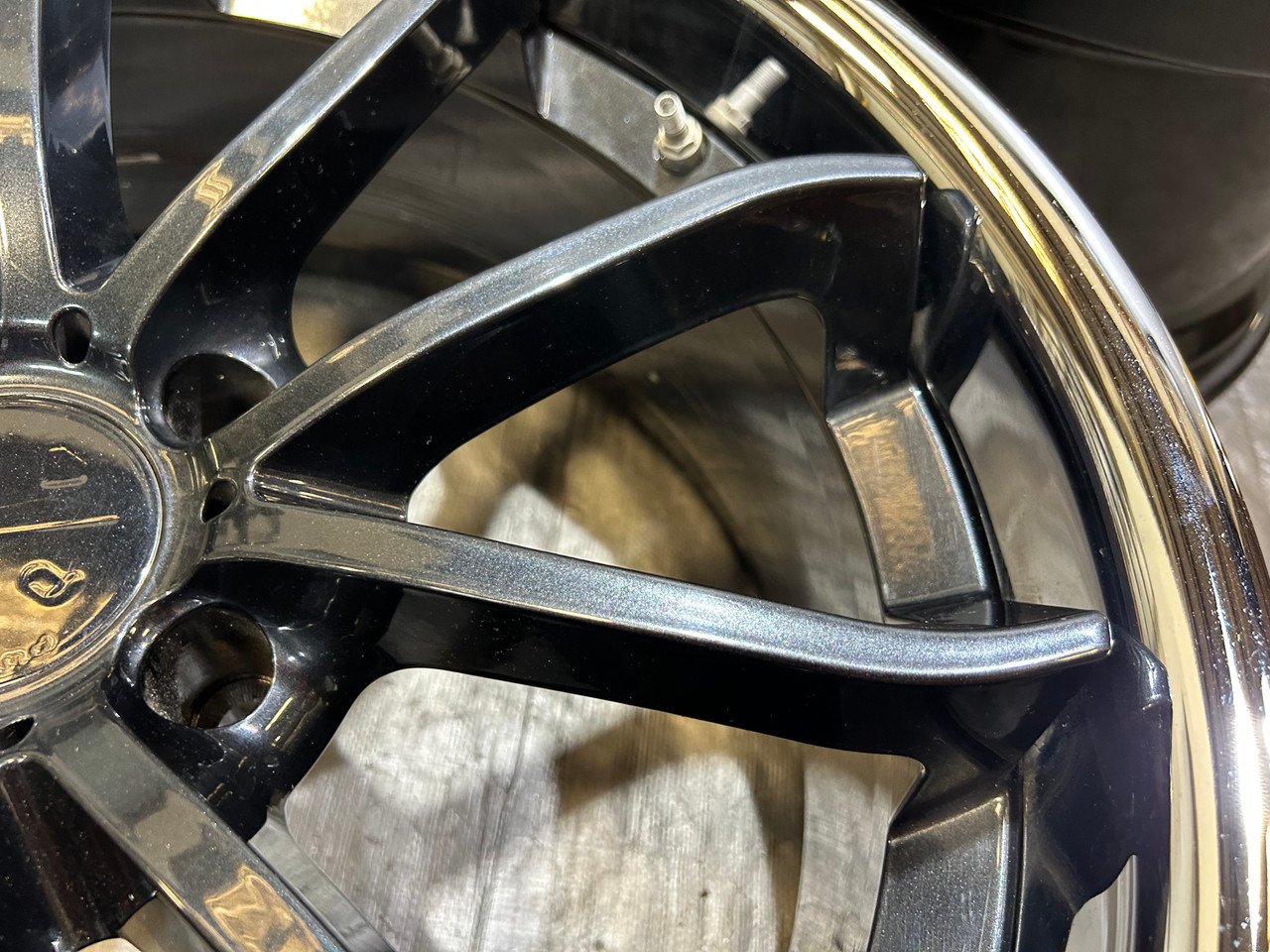 Set of 3 20" Blaque Diamond BD23 Wheels Rims / USED / F8M02 - Image 12