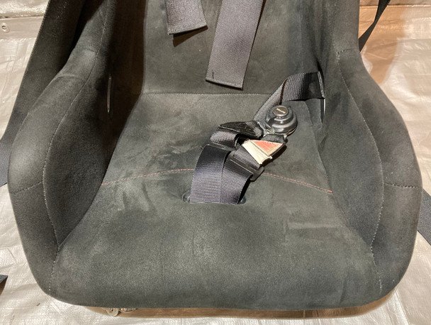 Pair of Buddy Club P1 Racing Bucket Seats w/ Renegade Willans 6pt Harnesses / Pair / USED / HS004 - Image 8