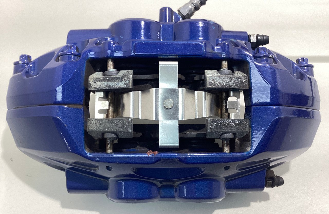 2015-2020 F80 F82 F83 BMW M3 M4 OEM Brembo Brake Calipers / Set of 4 / Blue / 91K F8M05 - Image 9