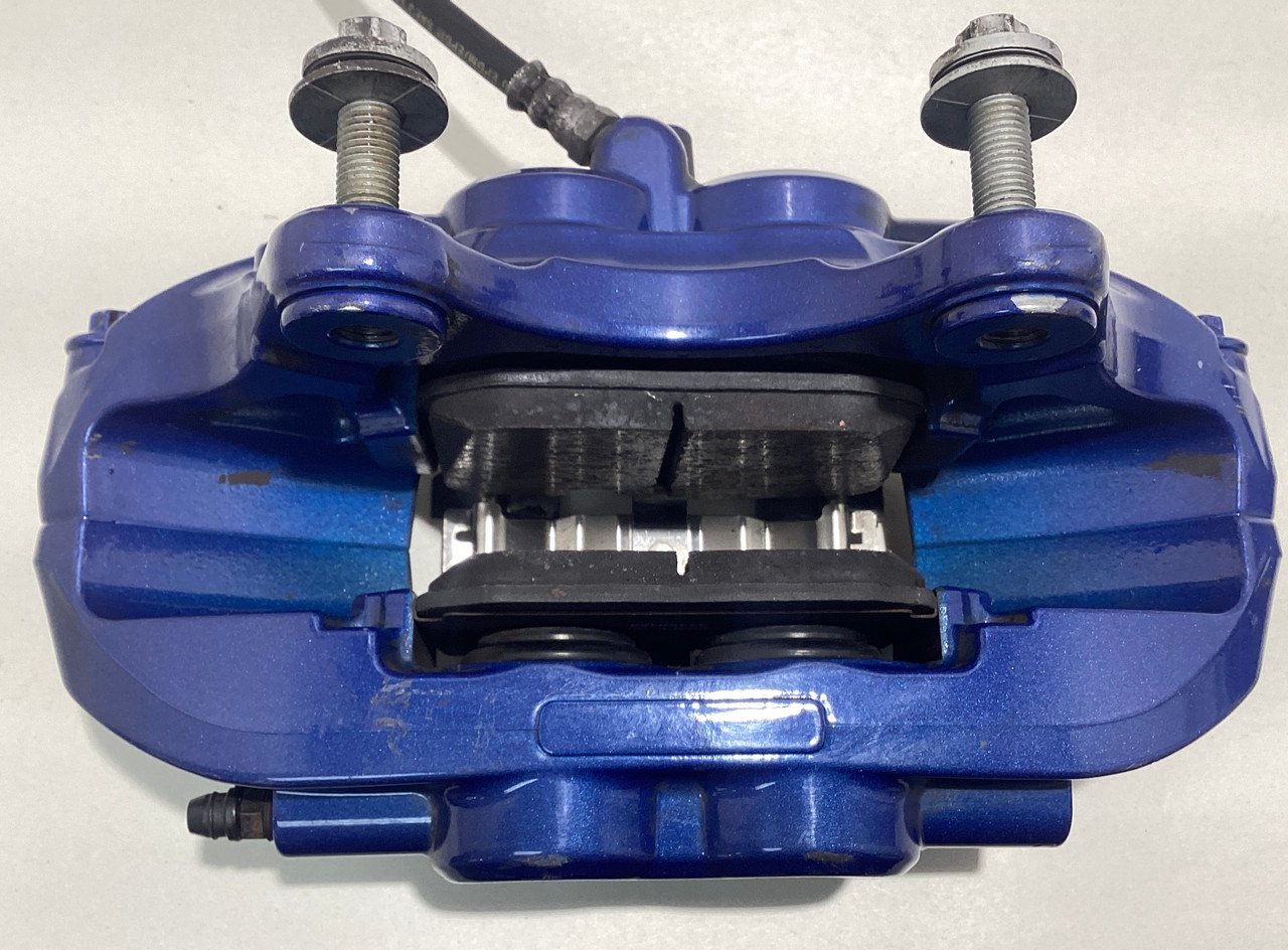 2015-2020 F80 F82 F83 BMW M3 M4 OEM Brembo Brake Calipers / Set of 4 / Blue / 91K F8M05 - Image 21
