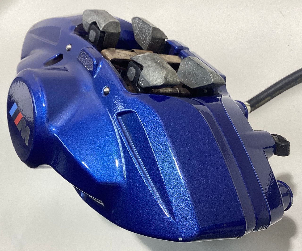 2015-2020 F80 F82 F83 BMW M3 M4 OEM Brembo Brake Calipers / Set of 4 / Blue / 91K F8M05 - Image 17