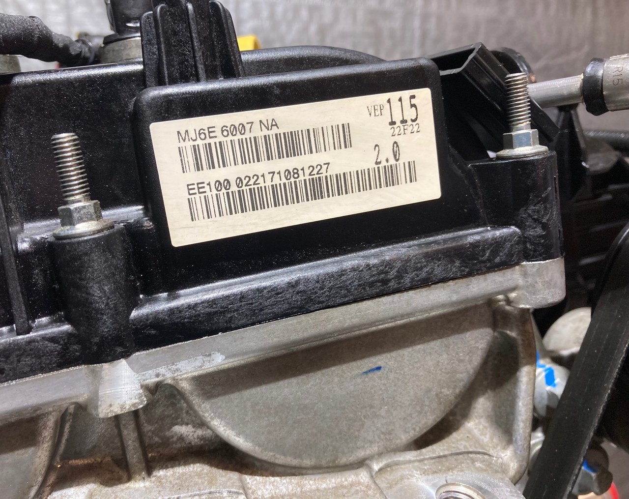 2022-2023 Ford Maverick 2.0l AWD Engine Long Block w/ Turbocharger / 28K MV004 - Image 7