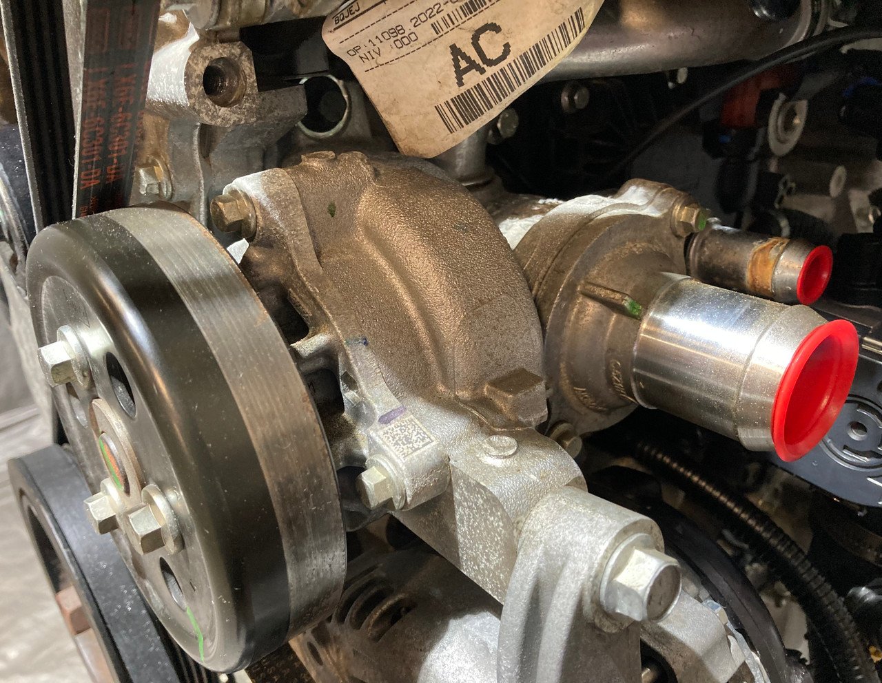 2022-2023 Ford Maverick 2.0l AWD Engine Long Block w/ Turbocharger / 28K MV004 - Image 6