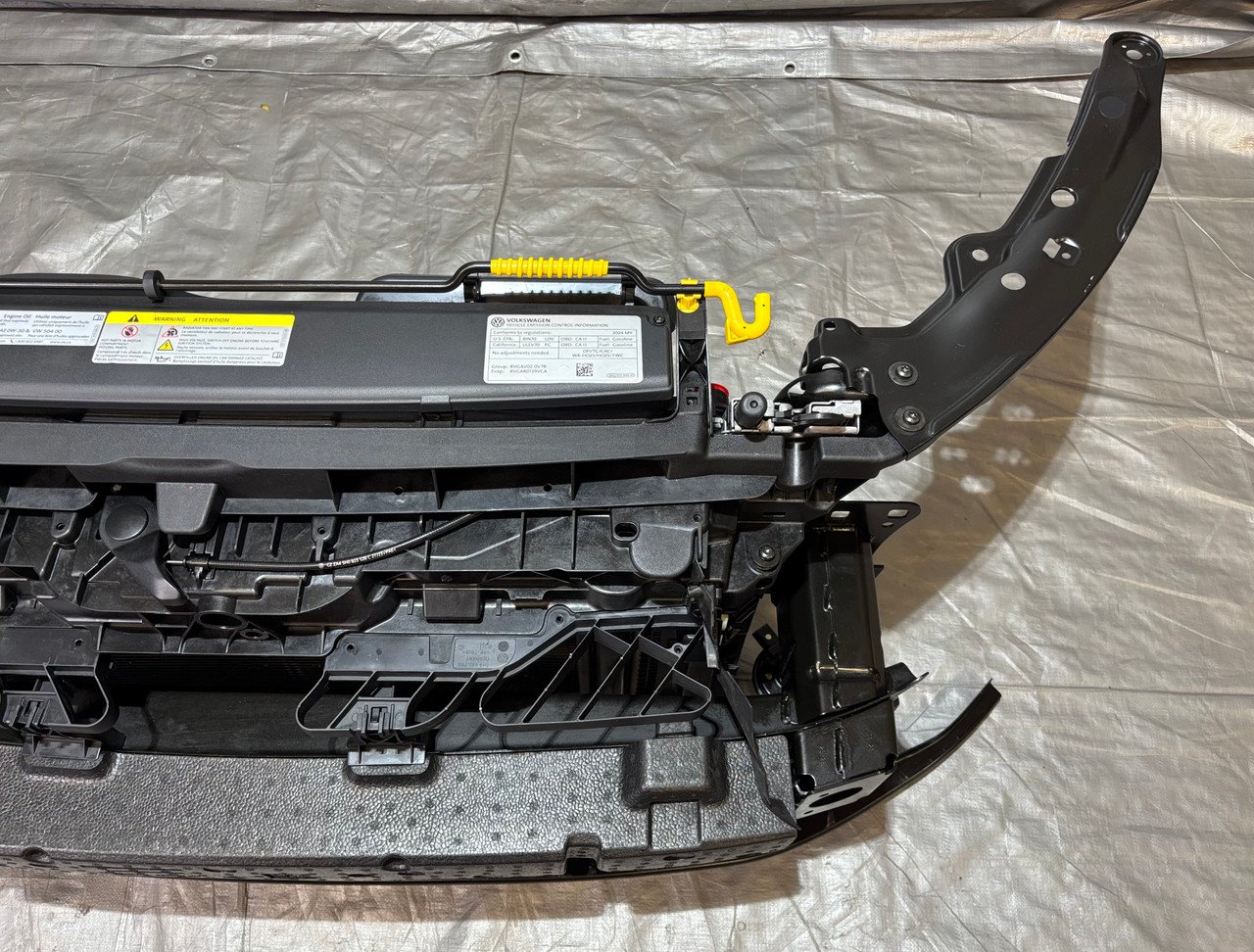 2022-2024 Volkswagen MK8 Golf R Front Core Support / Radiator / Fan / Impact Beam / 19K M8R01 - Image 7