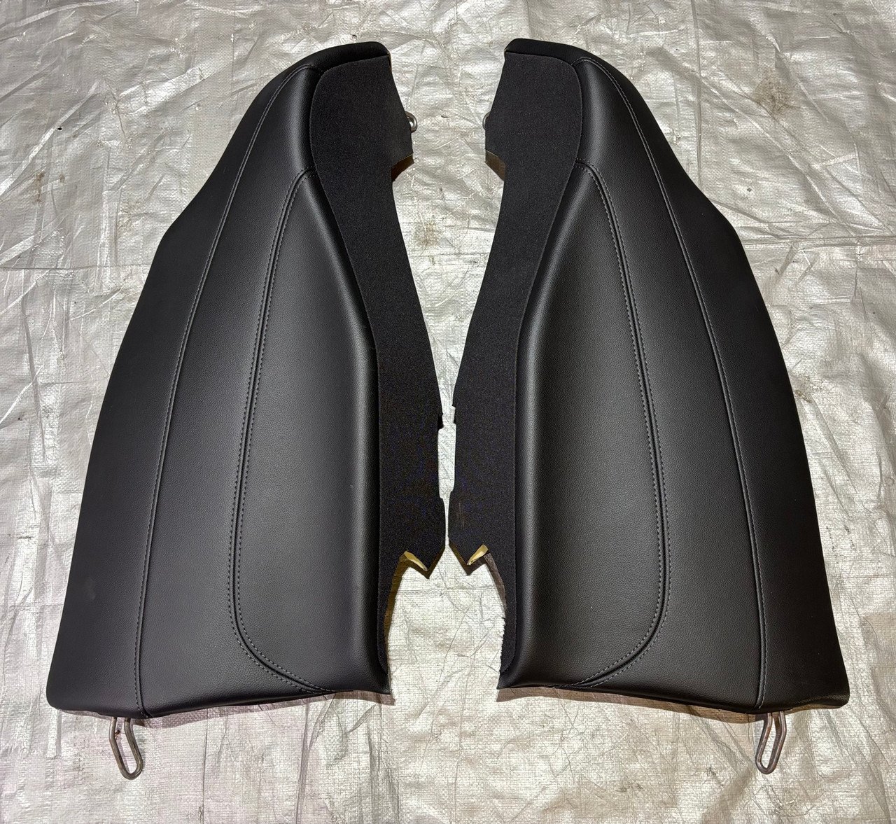 2017-2022 Alfa Romeo Giulia Ti Black Leather Front & Rear Seat Set / AG006 - Image 10