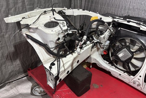 2022-2023 Subaru BRZ / Toyota GR86 Front Core Cut / Radiator Support Assembly / Automatic / Crystal White Pearl FB209 - Image 9