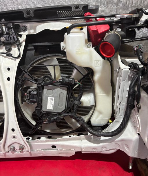 2022-2023 Subaru BRZ / Toyota GR86 Front Core Cut / Radiator Support Assembly / Automatic / Crystal White Pearl FB209 - Image 11