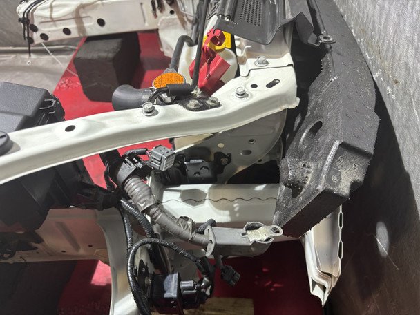 2022-2023 Subaru BRZ / Toyota GR86 Front Core Cut / Radiator Support Assembly / Automatic / Crystal White Pearl FB209 - Image 14