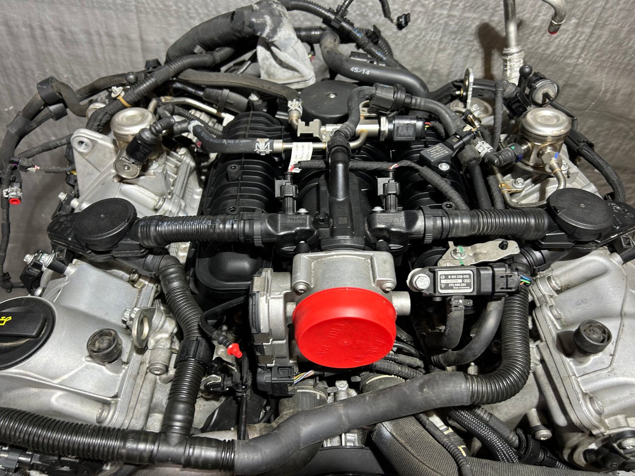 2015-2016 Porsche Macan Turbo 3.6l Engine Long Block w/ Turbochargers / 84K PM006 - Image 5