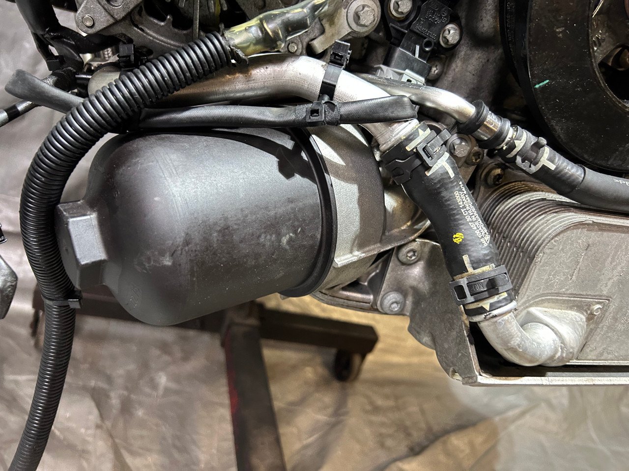 2015-2016 Porsche Macan Turbo 3.6l Engine Long Block w/ Turbochargers / 84K PM006 - Image 11