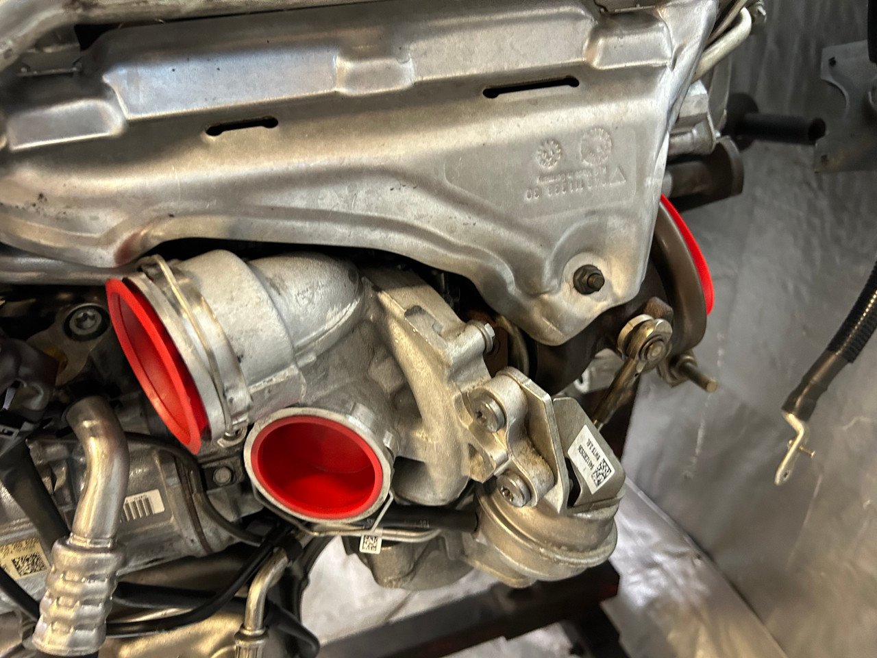 2015-2016 Porsche Macan Turbo 3.6l Engine Long Block w/ Turbochargers / 84K PM006 - Image 13