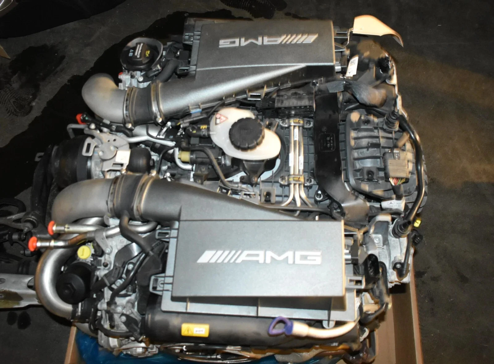 Mercedes w166 GLE GLS AMG Complete Engine M157.982 A1570100301- - Image 6