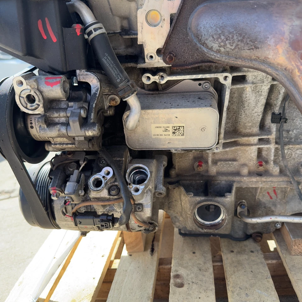 TESTED Mercedes-Benz M276 3.5L AWD Engine C300 Fits C350 GLK350 W204 OEM 99K Miles - Image 12